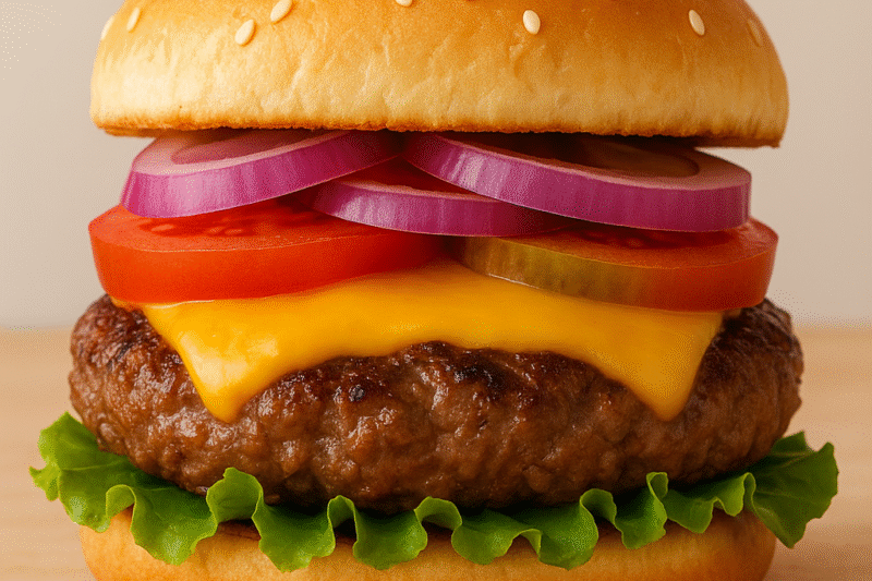  Hamburger Cheeseburger Recipe ,Make in Home Now easily