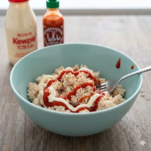 Easy Spicy Tuna Rice Bowl Recipe